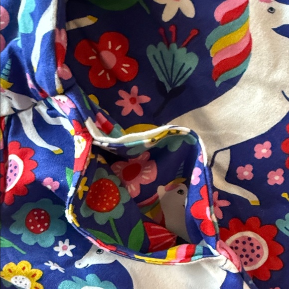 Boden Colorful Unicorn and Floral Dress - Picture 3 of 4